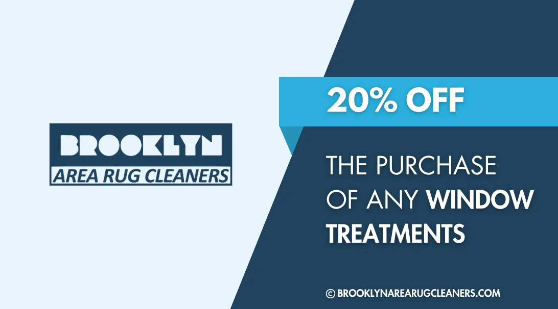 UP TO 20% OFF ANY NEW WINDOW TREATMENTS